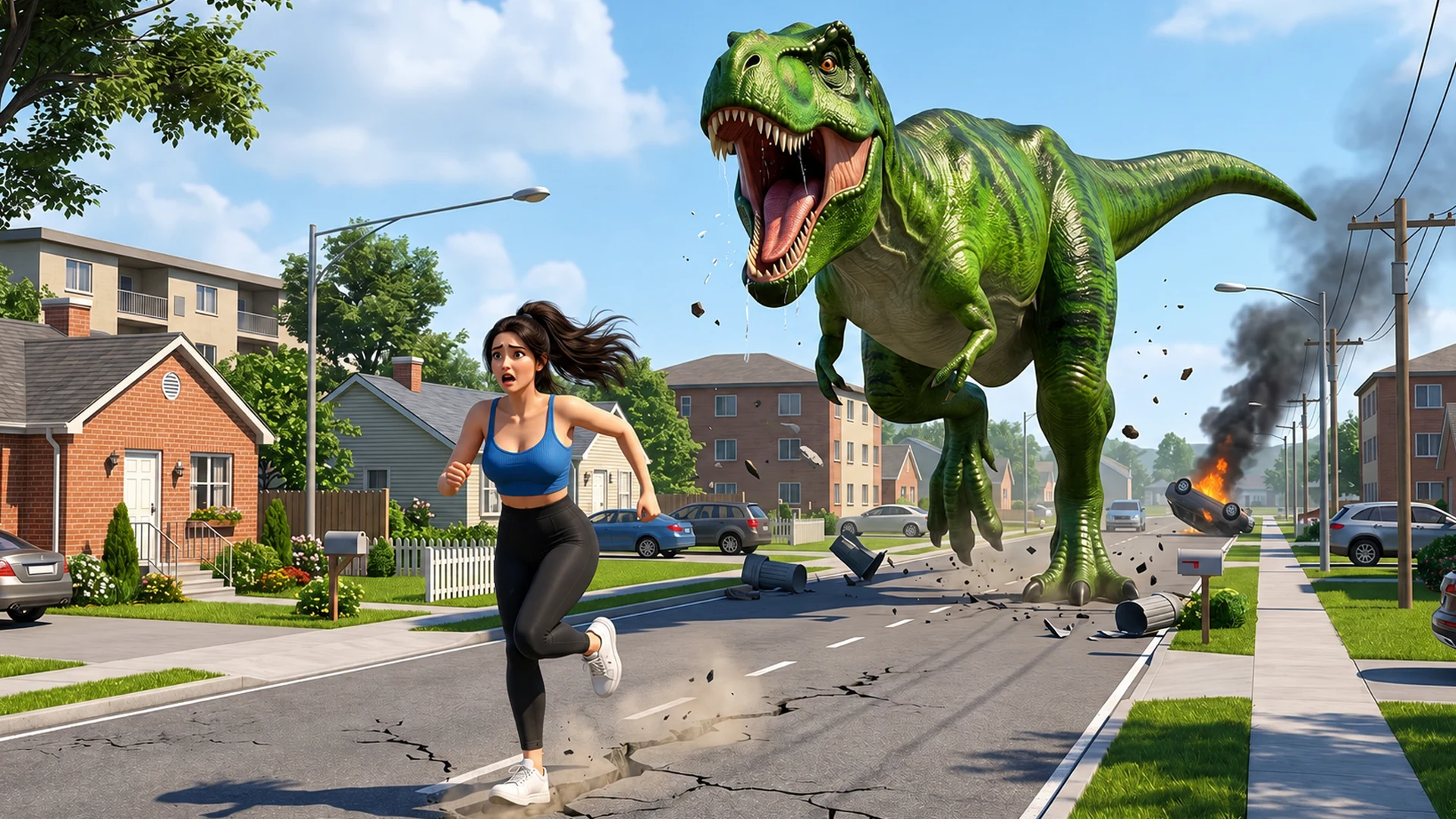 Dino Rampage Simulator screenshot