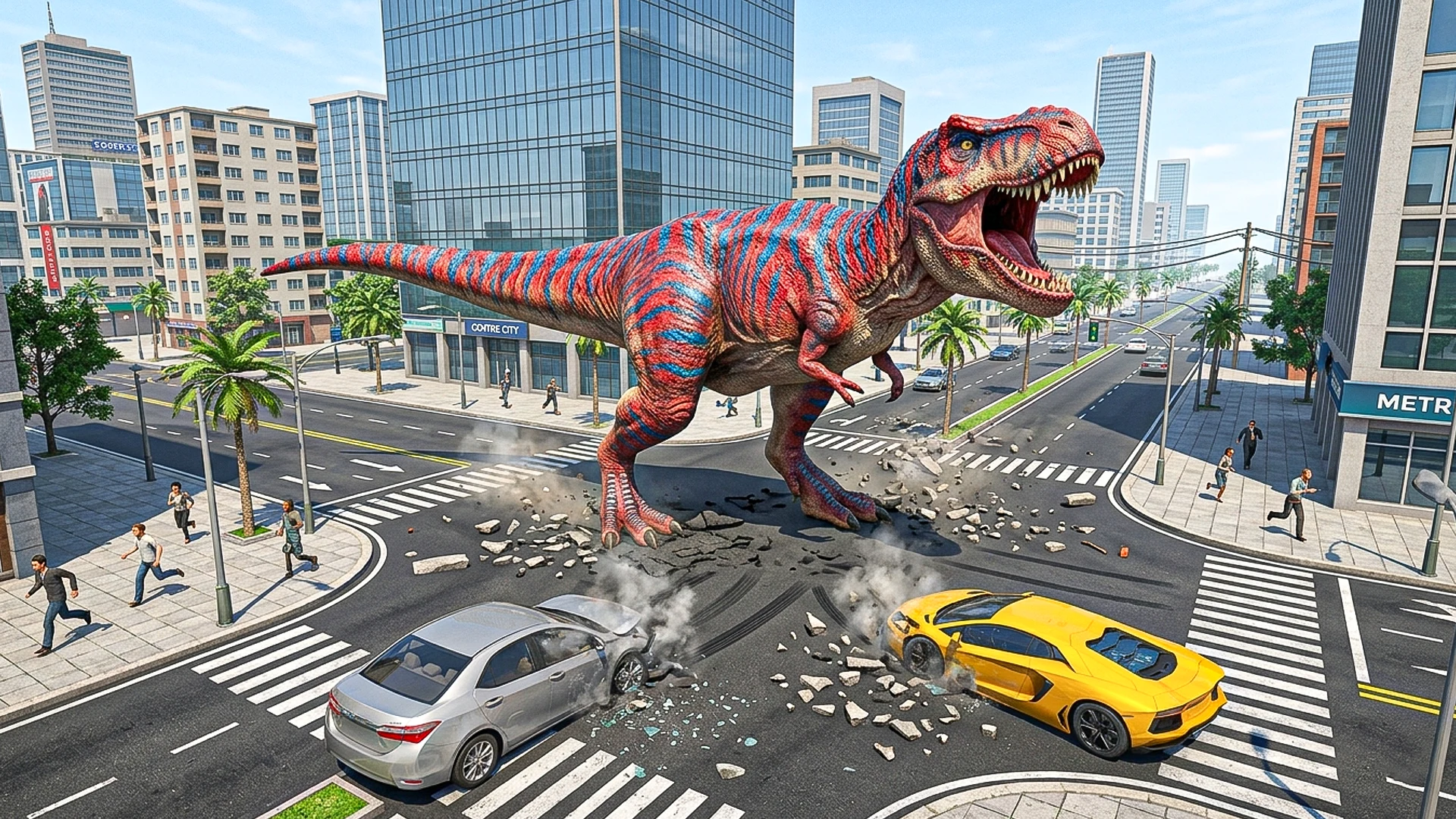 Dino Rampage Simulator screenshot