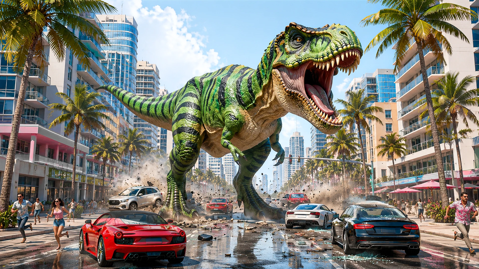 Dino Rampage Simulator screenshot