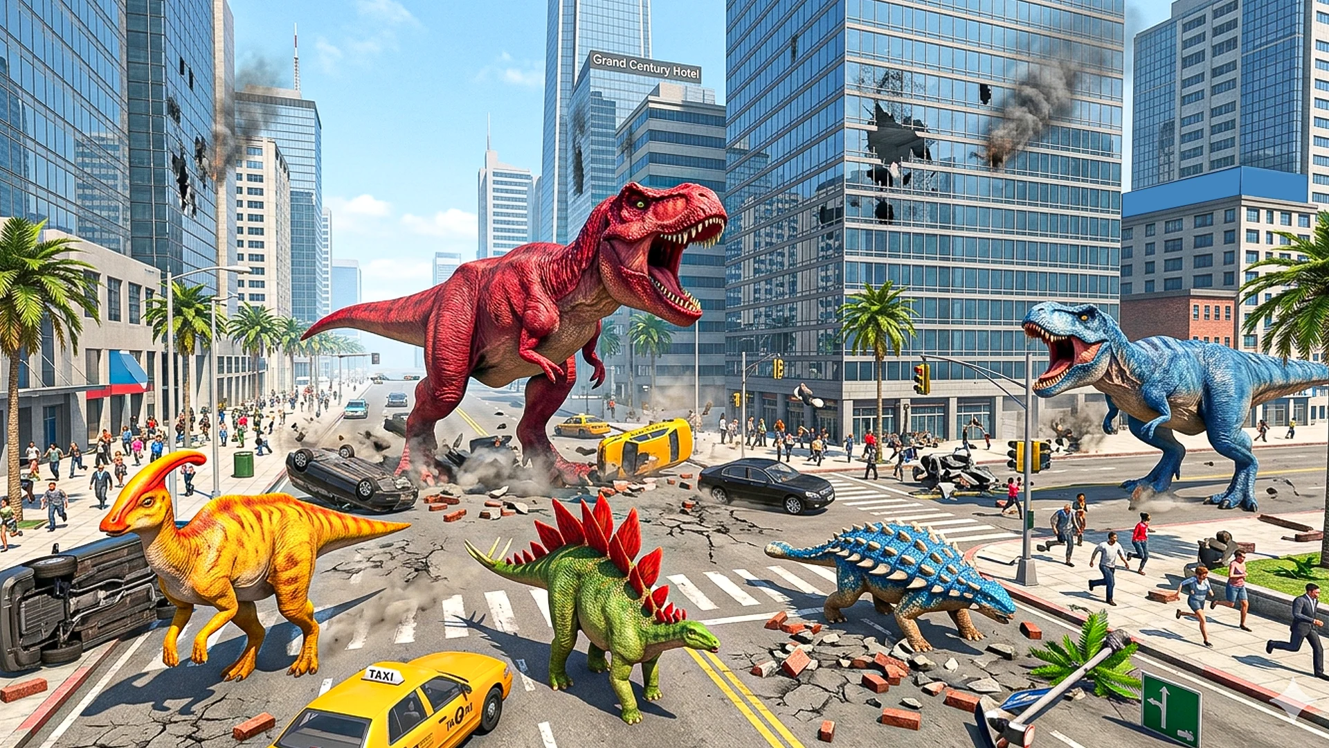 Dino Rampage Simulator screenshot