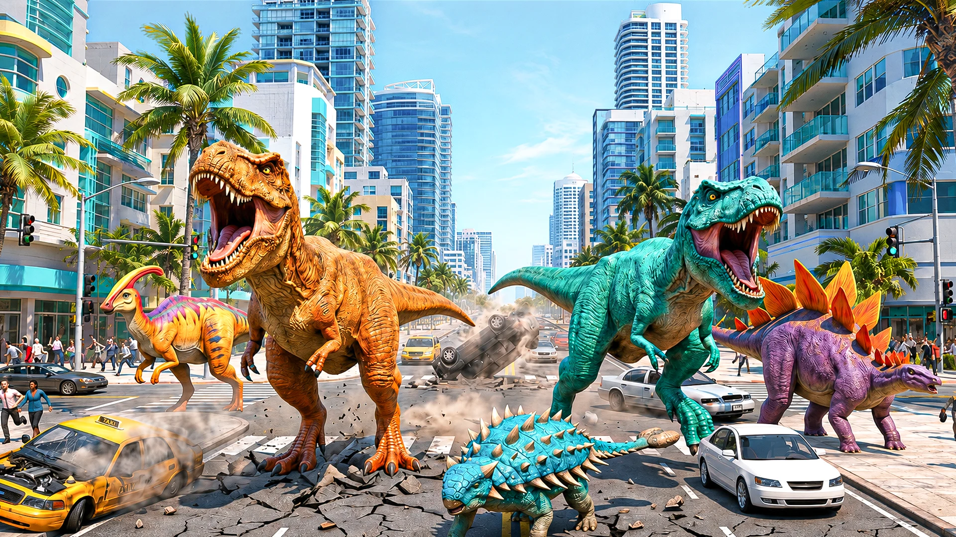 Dino Rampage Simulator screenshot